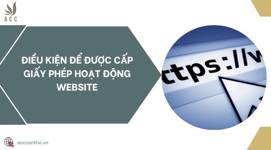 Điều kiện để được cấp fv88 hoạt động website