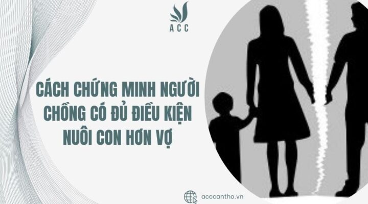 Cách chứng minh người chồng có đủ điều kiện nuôi con hơn vợ
