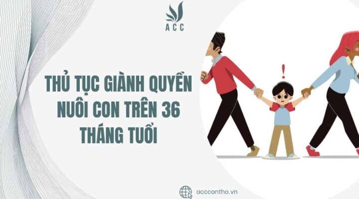 Thủ tục giành quyền nuôi con trên 36 tháng tuổi