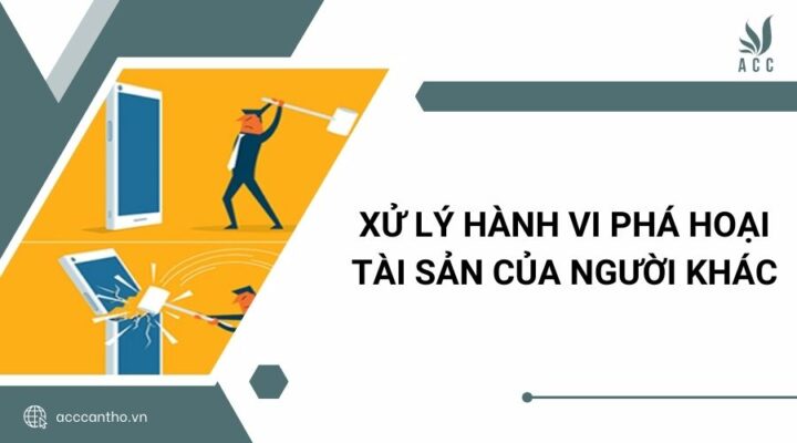 Xử lý hành vi phá hoại tài sản của người khác
