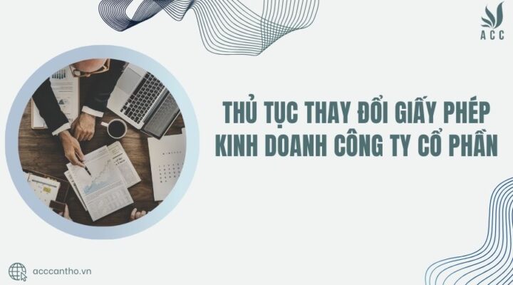 Thủ tục thay đổi giấy phép fv888 công ty cổ phần