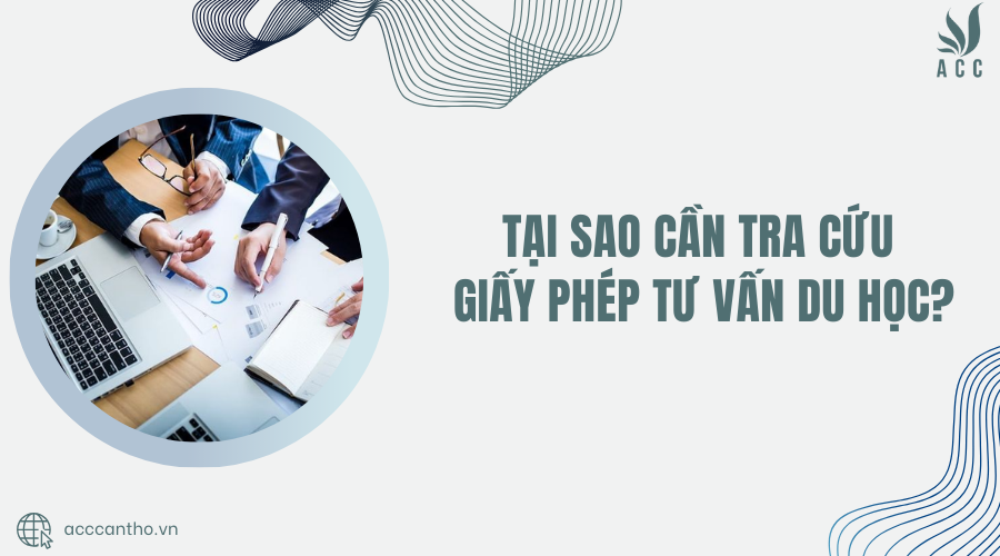 Tại sao cần tra cứu giấy phép tư vấn du học?