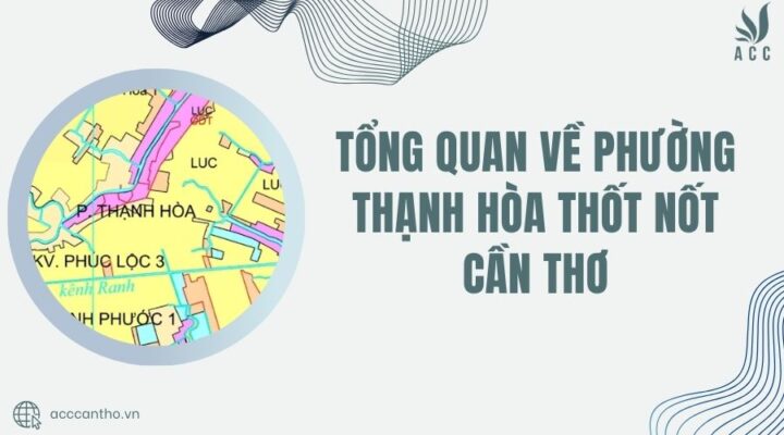 Tổng quan về phường Thạnh Hòa Thốt Nốt Cần Thơ