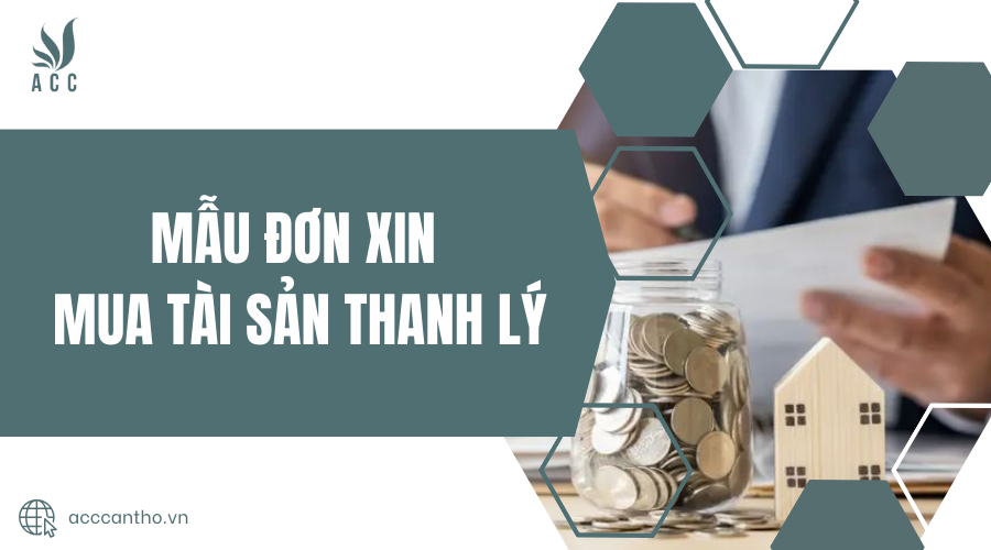 đơn xin mua tài sản thanh lý