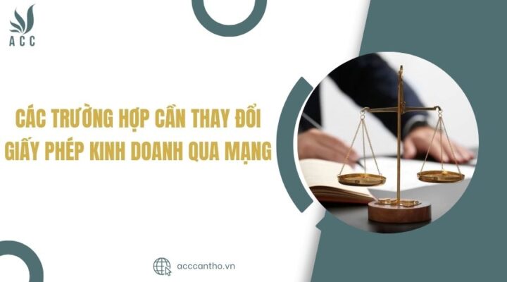 Các trường hợp cần thay đổi giấy phép fv888 qua mạng