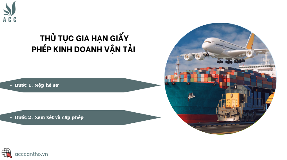 Thủ tục gia hạn giấy phép fv888 vận tải 