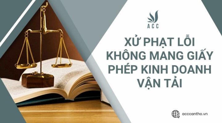 Xử phạt lỗi không mang giấy phép fv888 vận tải