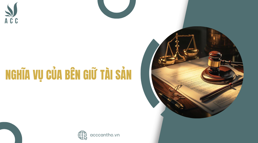 Nghĩa vụ của bên giữ tài sản