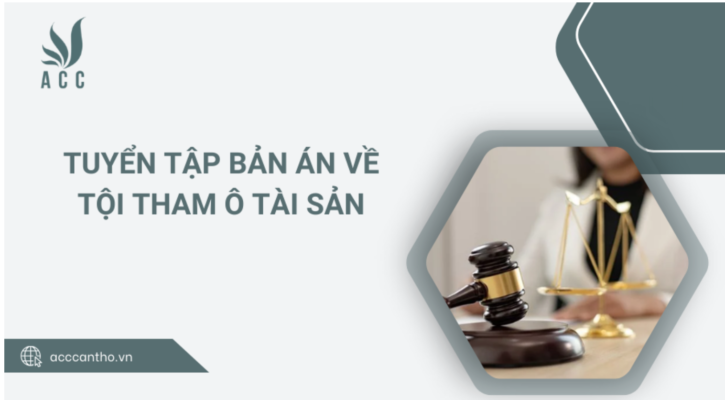 Tuyển tập bản án về tội tham ô tài sản