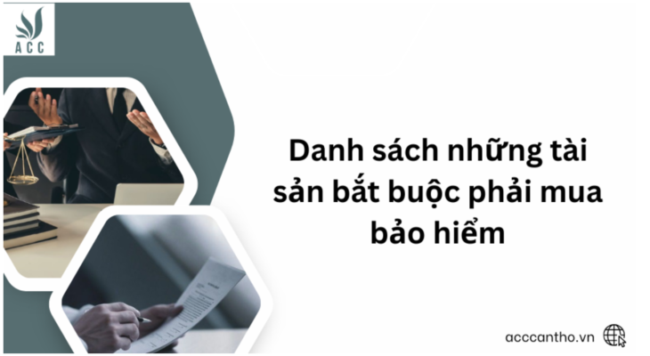 Danh sách những tài sản bắt buộc phải mua bảo hiểm