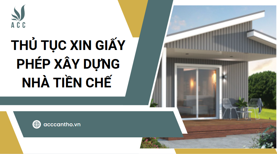 Thủ tục xin giấy phép fv88 vn nhà tiền chế