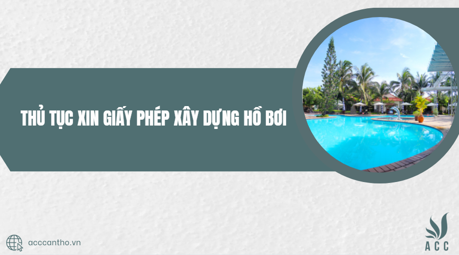 Thủ tục xin giấy phép fv88 vn hồ bơi