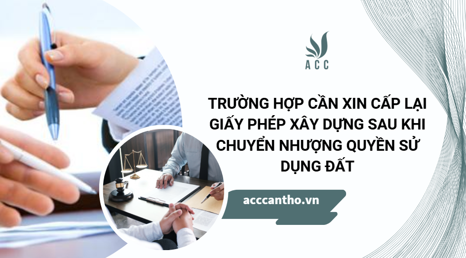 Trường hợp cần xin cấp lại giấy phép fv88 vn sau khi chuyển nhượng quyền sử dụng đất