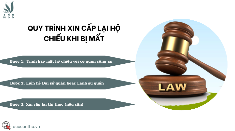 Quy trình xin cấp lại hộ chiếu khi bị mất