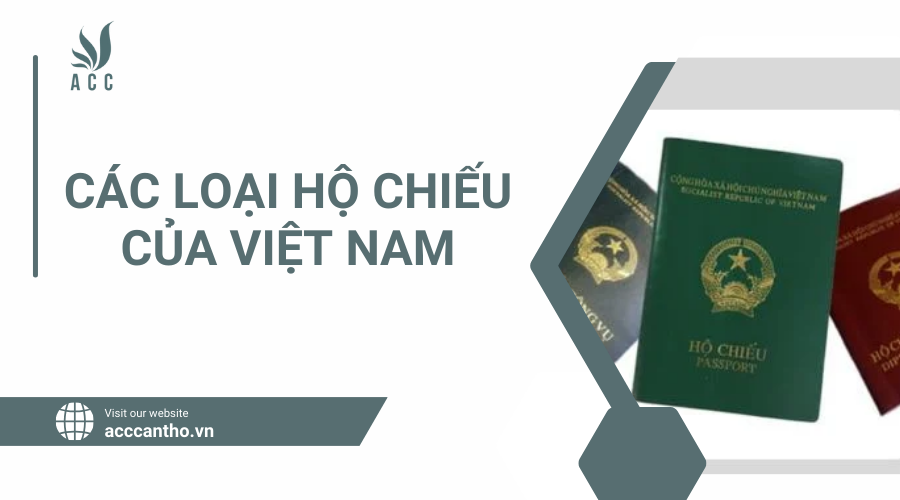 Các loại hộ chiếu của Việt Nam