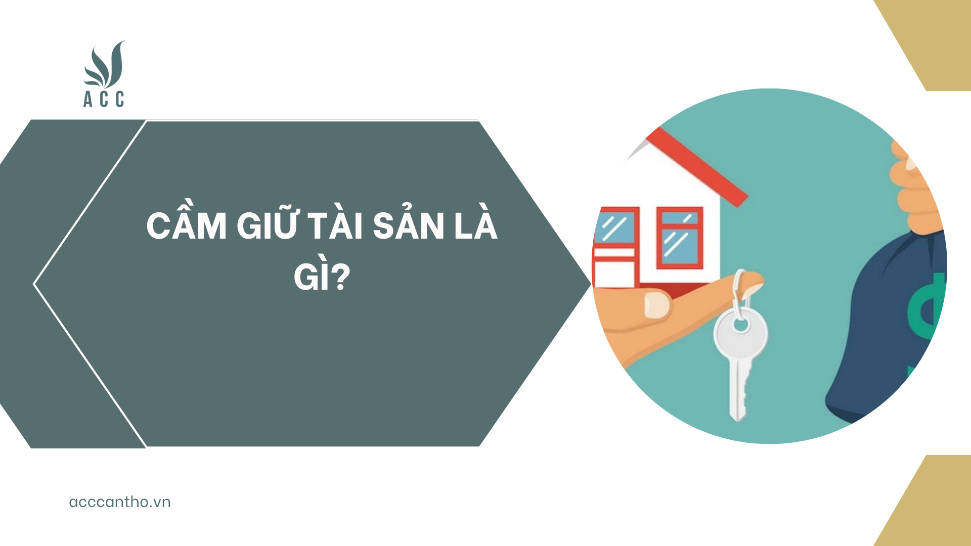 Cầm giữ tài sản là gì?