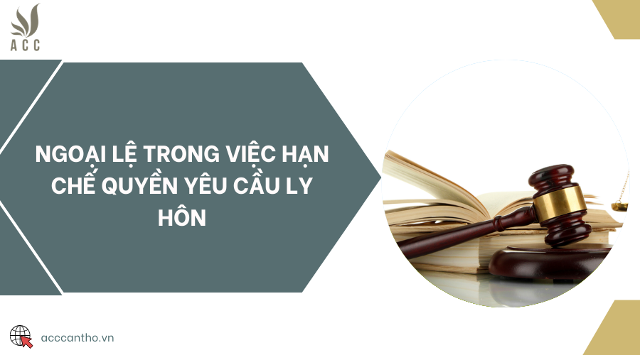 Ngoại lệ trong việc hạn chế quyền yêu cầu ly hôn