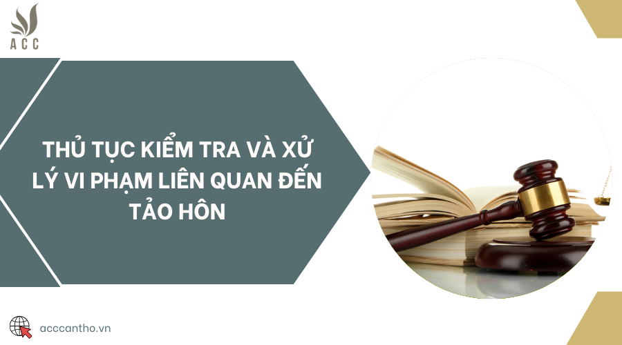 Thủ tục kiểm tra và xử lý vi phạm liên quan đến tảo hôn