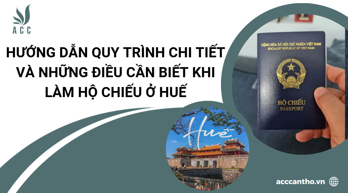 Hướng dẫn làm hộ chiếu ở Huế