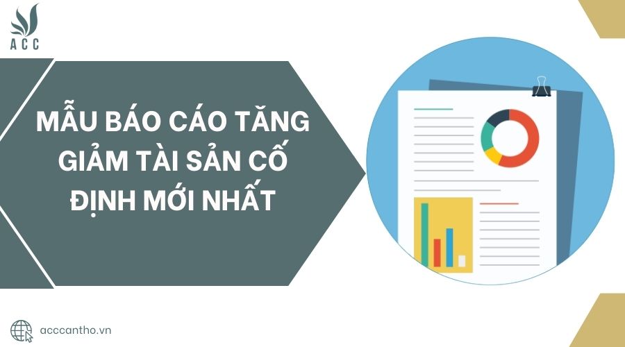mẫu báo cáo tăng giảm tài sản cố định