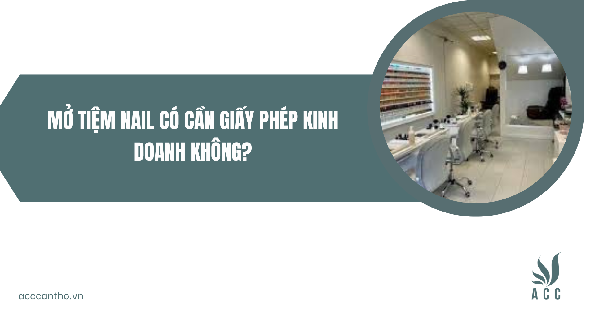 Mở tiệm nail có cần giấy phép fv888 không?