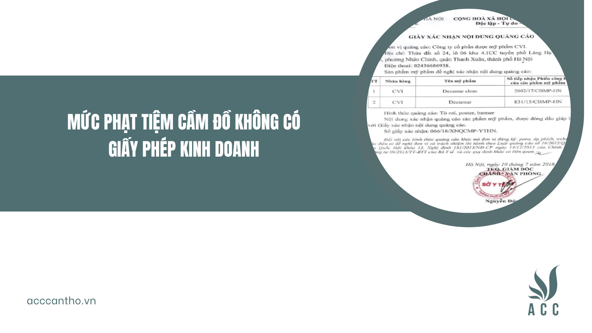 Cầm đồ không có giấy phép fv888