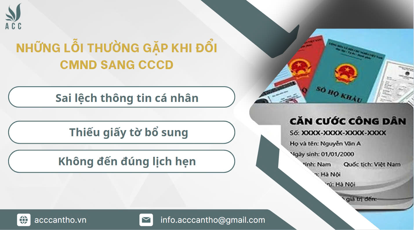 Thủ tục đổi CMND sang thẻ căn cước công dân đơn giản