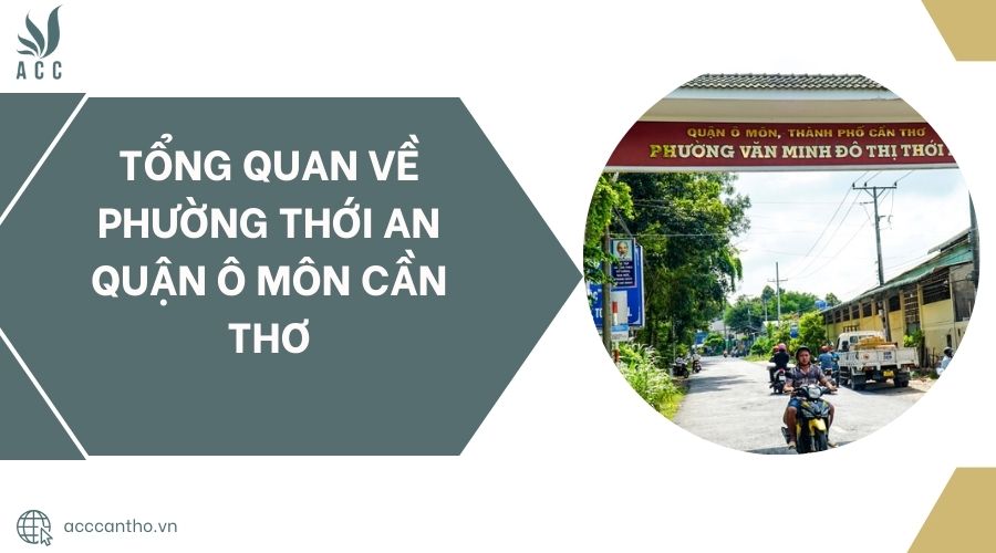 Phường Thới An quận Ô Môn Cần Thơ