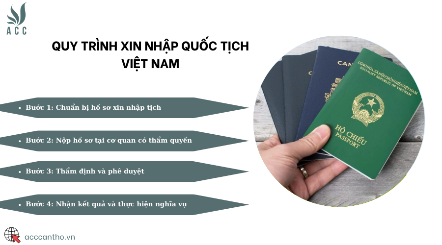 Quy trình xin nhập quốc tịch Việt Nam