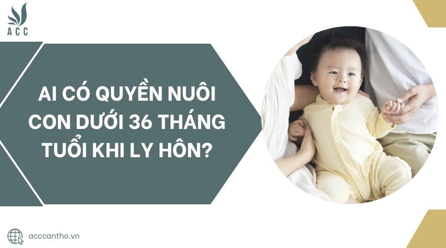 Ai có quyền nuôi con dưới 36 tháng tuổi khi ly hôn?.jpg