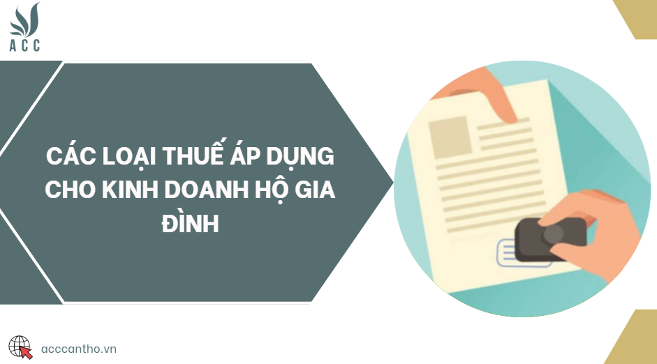 Các loại thuế áp dụng cho fv888 hộ gia đình
