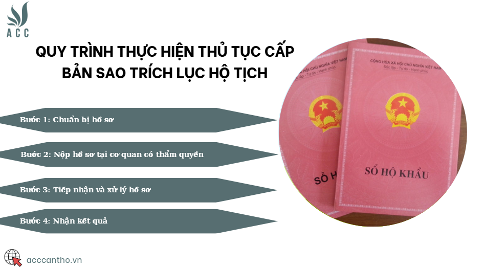 Quy Trình Thực Hiện Thủ Tục Cấp Bản Sao Trích Lục Hộ Tịch