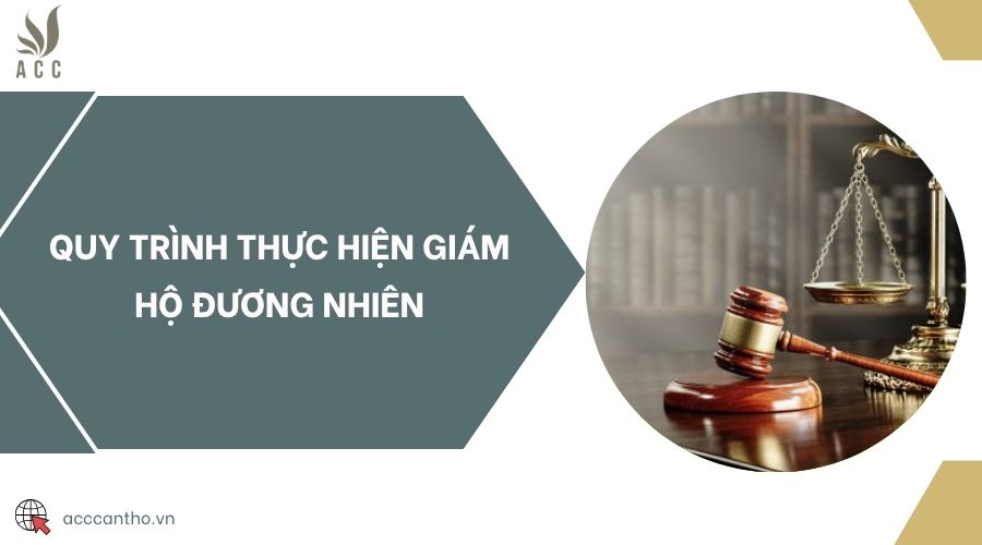 Quy trình thực hiện giám hộ đương nhiên