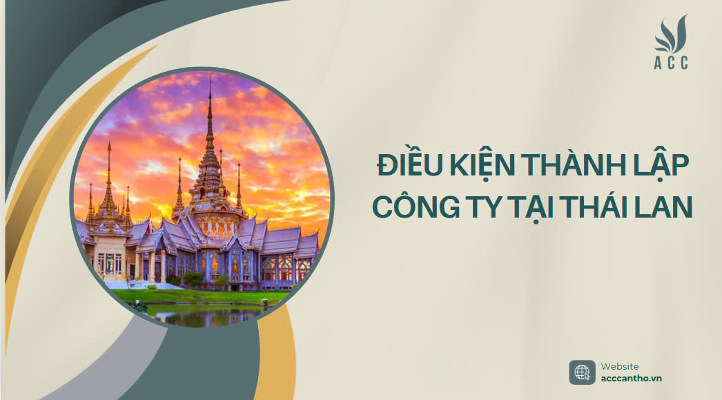 Điều kiện thành lập công ty tại Thái Lan