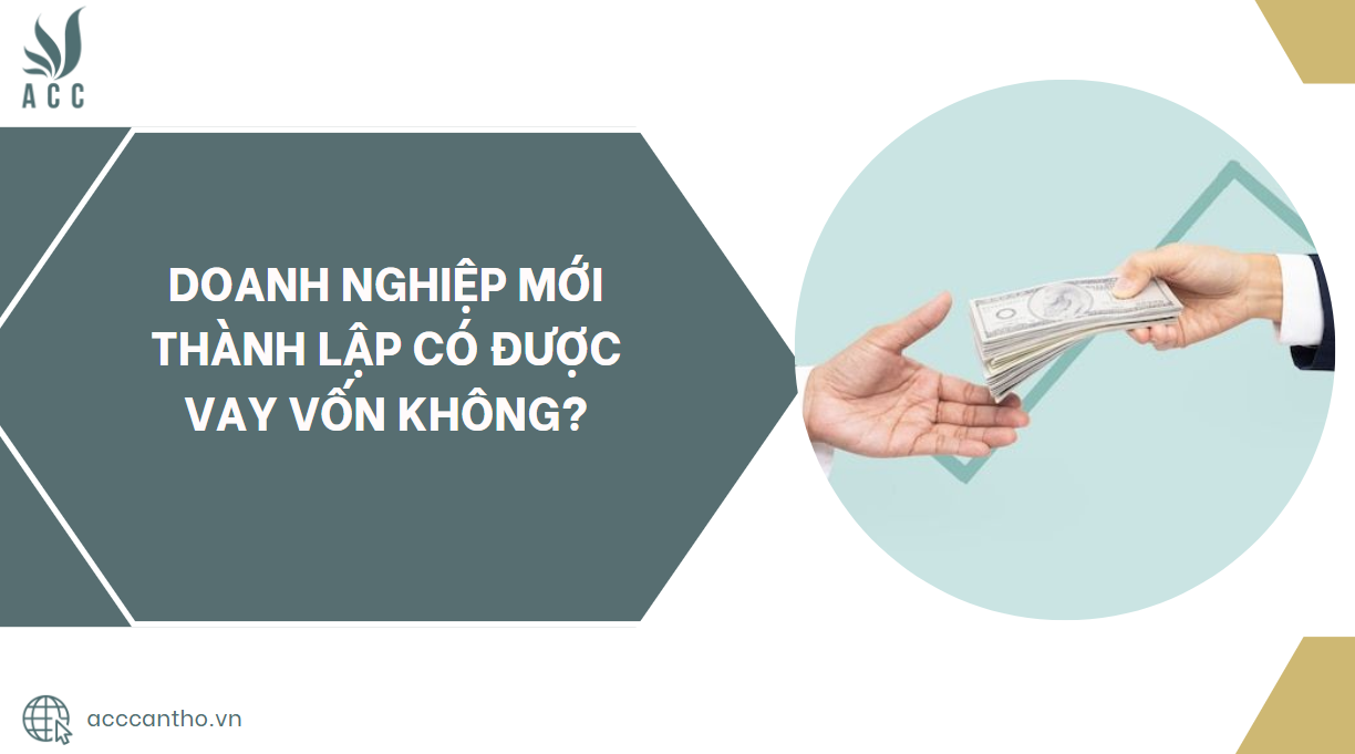 Doanh nghiệp mới thành lập có được vay vốn không?.jpg