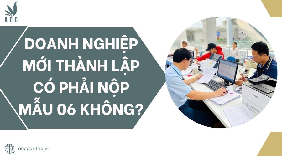 Doanh nghiệp mới thành lập có phải nộp mẫu 06 không?.jpg