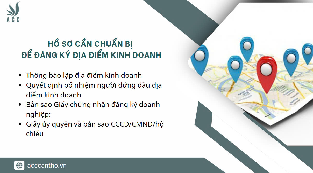 Hồ sơ cần chuẩn bị để đăng ký địa điểm fv888