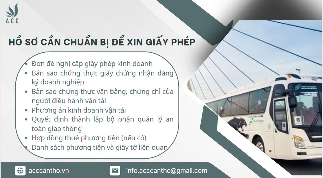 Hồ sơ cần chuẩn bị để xin giấy phép