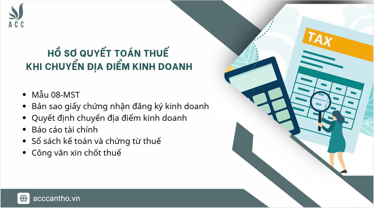 Hồ sơ cần chuẩn bị để quyết toán thuế