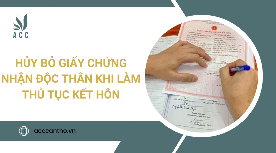 Hủy bỏ giấy chứng nhận độc thân khi làm thủ tục fv88 đá gà trực tiếp