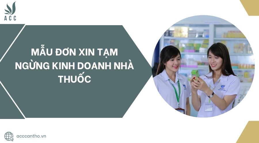 Mẫu đơn xin tạm ngừng fv888 nh&agrave; thuốc