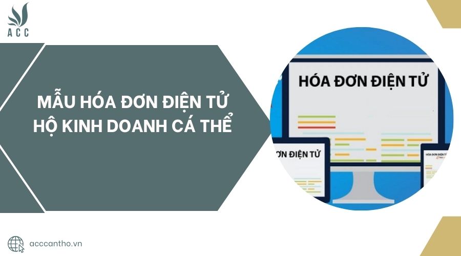 Mẫu hóa đơn điện tử hộ fv888 cá thể
