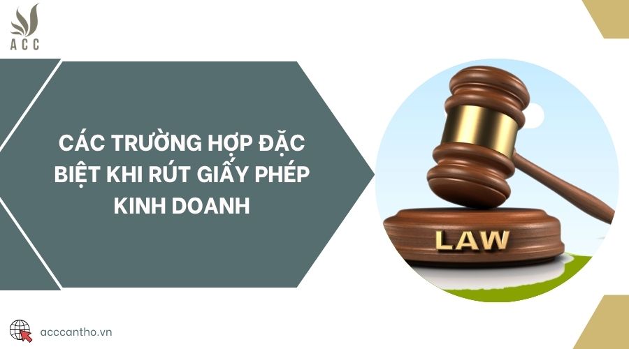 Các trường hợp đặc biệt khi rút giấy phép fv888