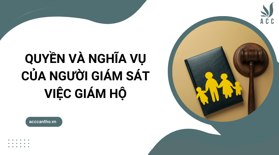 Quyền và nghĩa vụ của người giám sát việc giám hộ