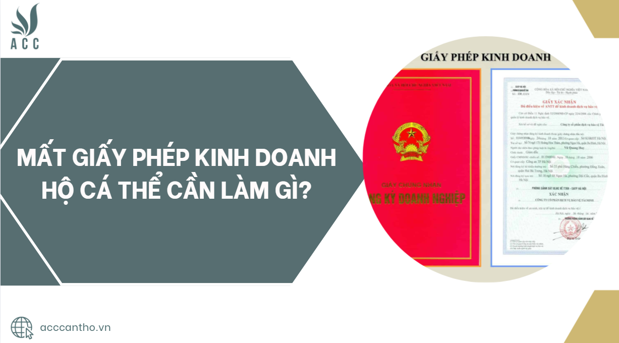 Mất giấy phép fv888 hộ cá thể cần làm gì?