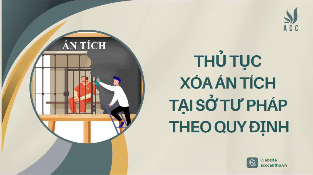 Thủ tục xóa án tích tại Sở tư pháp theo quy định