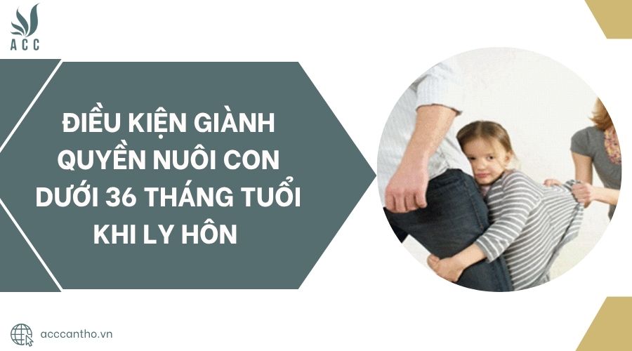 Điều kiện giành quyền nuôi con dưới 36 tháng tuổi khi ly hôn.jpg