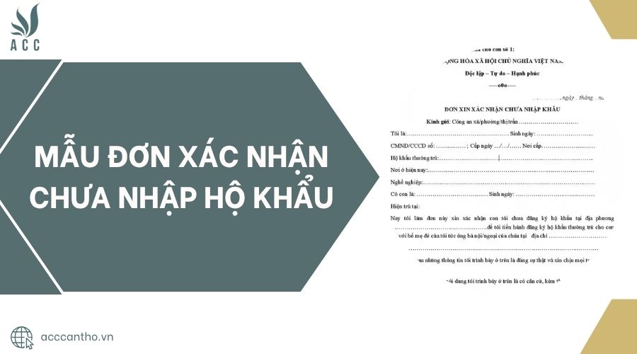 Mẫu đơn xác nhận chưa nhập hộ khẩu.jpg
