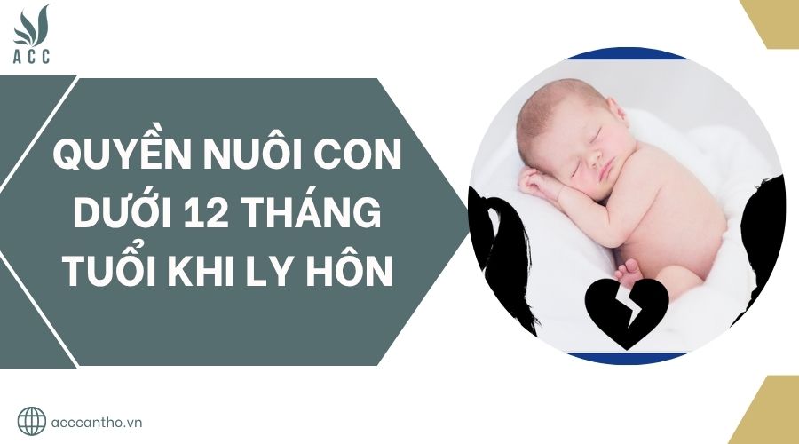 Quyền nuôi con dưới 12 tháng tuổi khi ly hôn.jpg
