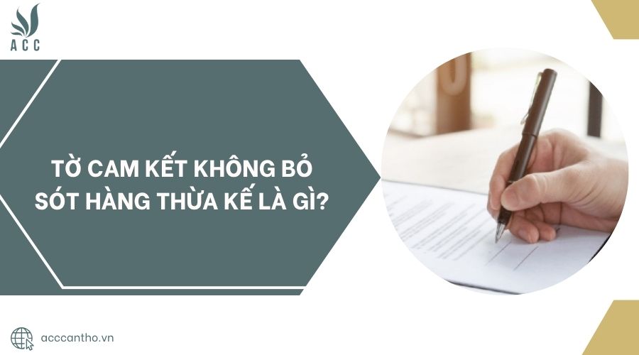 Tờ cam kết không bỏ sót hàng thừa kế là gì?.jpg